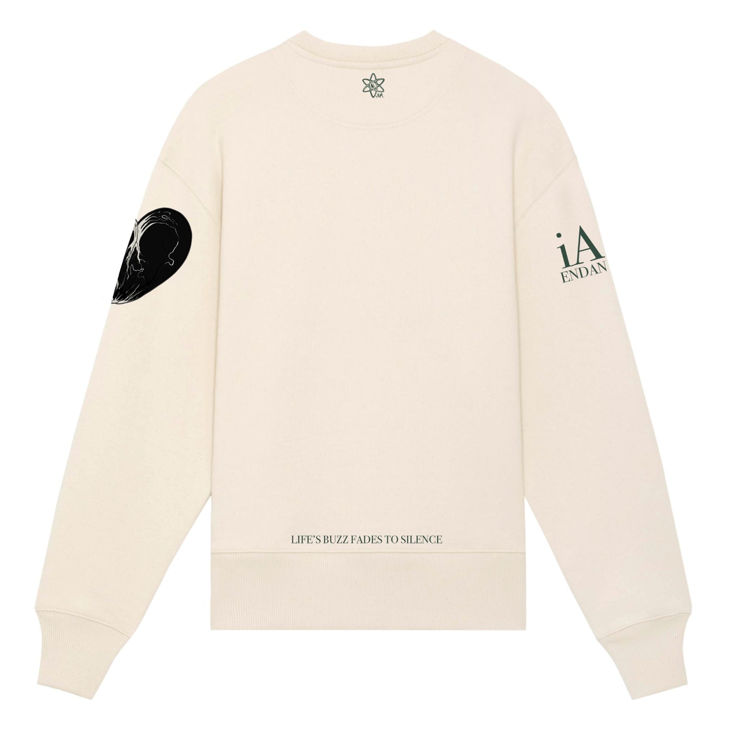 iAM ENDANGERED CREWNECK JUMPER (BEE 29th Special Pre-Release Black Edition)